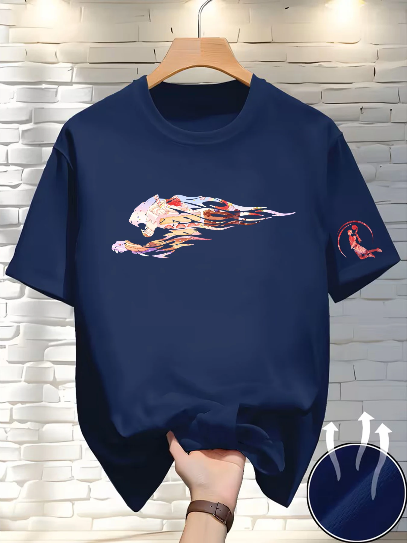 2026 New Style Men's Trendy Quick-Drying Short-Sleeved Sports T-Shirt - Fitness Training Clothing - Running T-Shirt