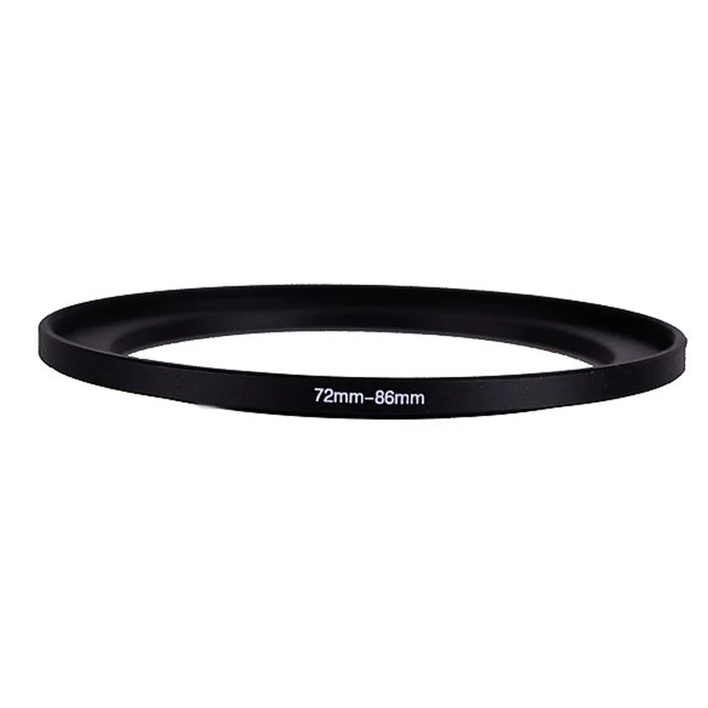 72mm-86mm 72-86mm 72～86ステップアップレンズフィルター メタルリングアダプター ブラック