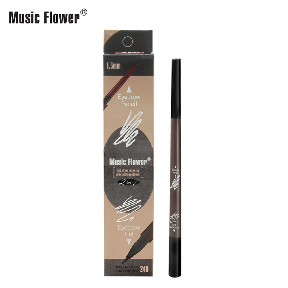 EyebloggPays l Tattoo Waterproof Music Flower, Sketch Liquid Eyebrown, Regina Brows Enhancer, Eyelashes Makeup, 1-10Pcs