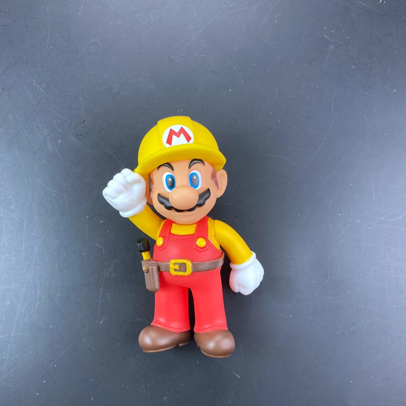 12Cm Super Mario Bros Cartoon Poppen Model Anime Figuren Luigi Yoshi Mario Creatieve Collectible Model Speelgoed Voor Kinderen Verjaardagscadeau