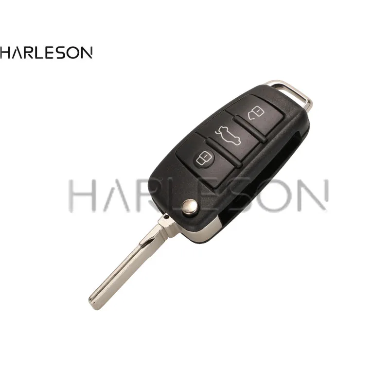 For Audi A6 S6 Q7 2004-2015 8EChip 315/433/868MHZ Remote Car Key Fob Without Keyless  IYZ 3314 4F0837220R 4F0837220M 4F0837220T