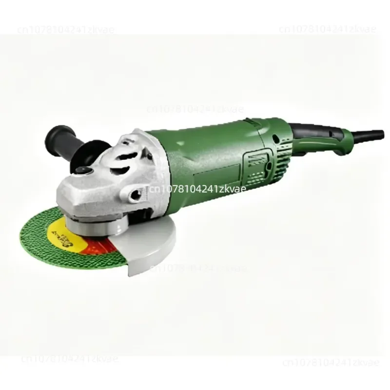 Adjustable Speed Angle Grinder 1800W Industrial 150mm Spindle 3000-9000RPM Electric Grinder for Metal Cutting, Polishing