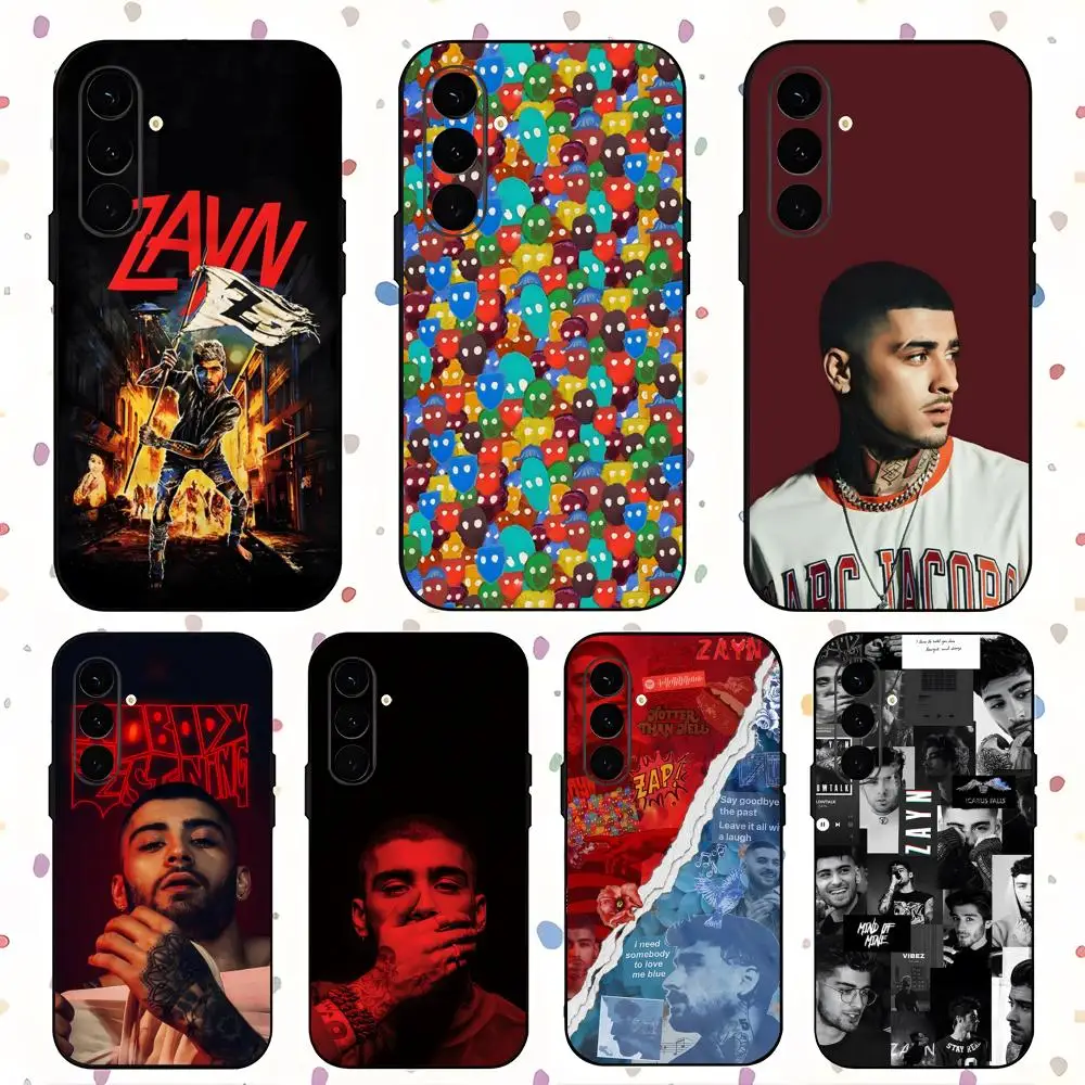Singer Star Zayn Malik Hot Чехол для телефона Samsung Galaxy S25 S24 S23 S22 S21 S20 Plus Ultra Note20 Мягкий черный