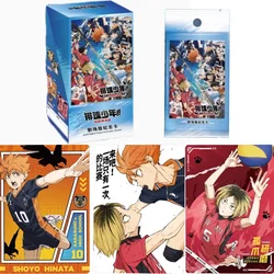 Genuine Haikyuu Card Garbage Dump Showdown Movie Commemorative Card Hinata Shoyo Anime Character Collection Cards Toys Gifts