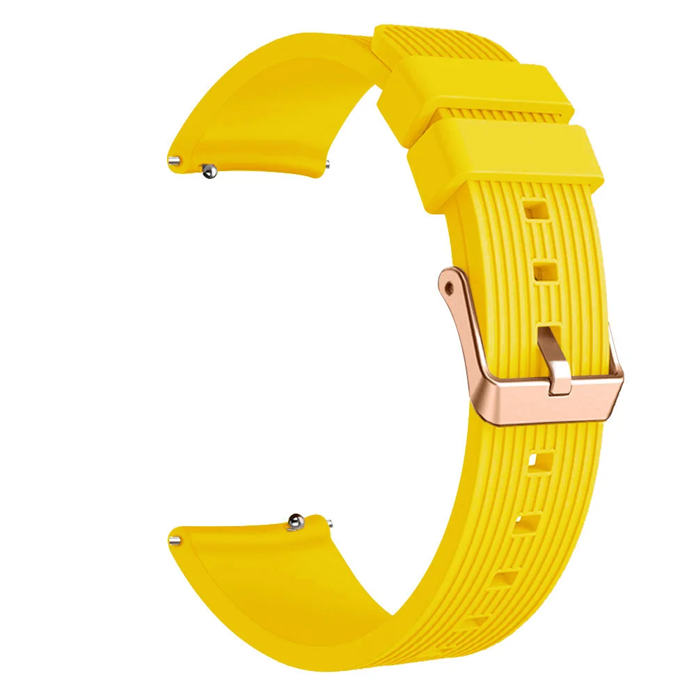 20มม. สายนาฬิกาซิลิโคนสำหรับ Samsung Galaxy Watch fe/ Watch 7/6/5/4 40 44mm 6 CLASSIC 42 43 46 47mm 5 Pro 45mm