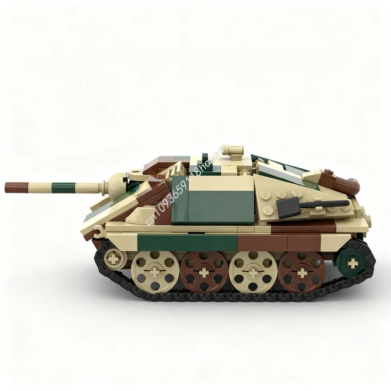 

372pcs MOC Jagdpanzer T Tank Destroyer Creator Model Building Blocks Architecture Idea Education Toys Christmas Gift Brick