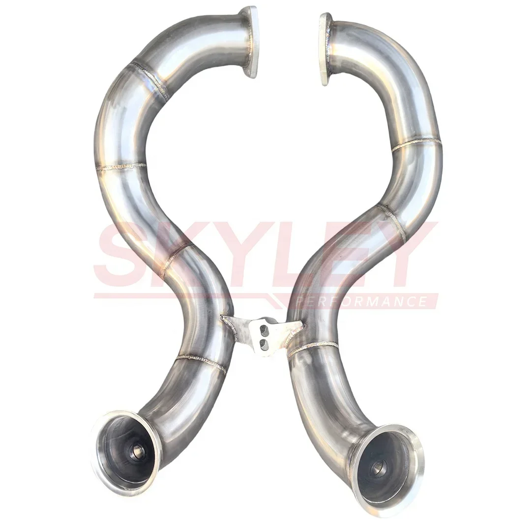 High Quality Racing Exhaust Downpipe For Aston Martin Vantage Coupe 4.0T 2019-2022 Head Section Exhaust Pipe Modification