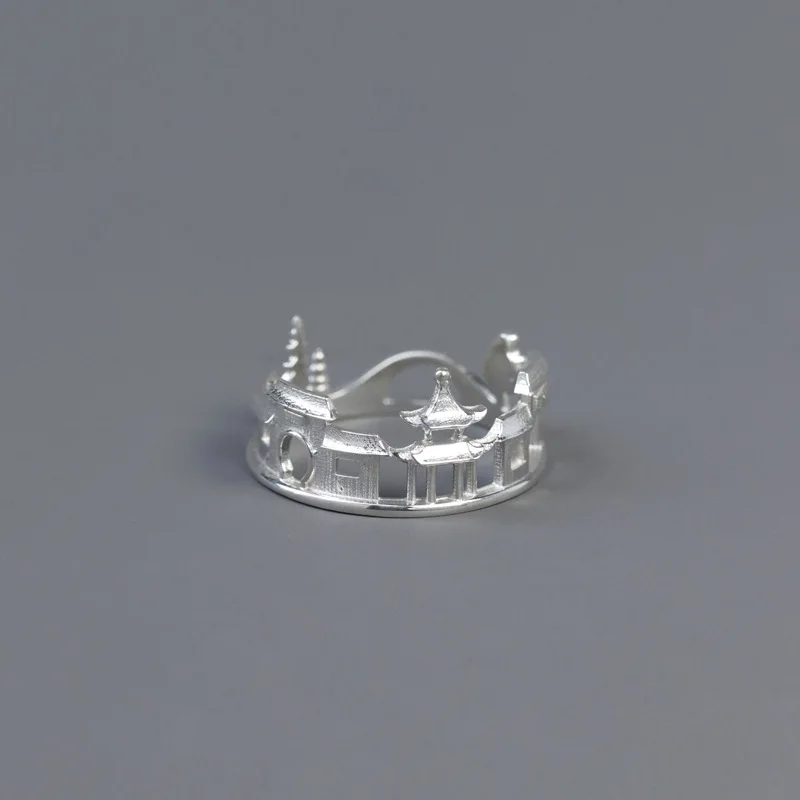 Miracle Sterling Silver 925 Original Design Hangzhou - Ten Cities Series Classic Cultural And Creative For Birthday Gift