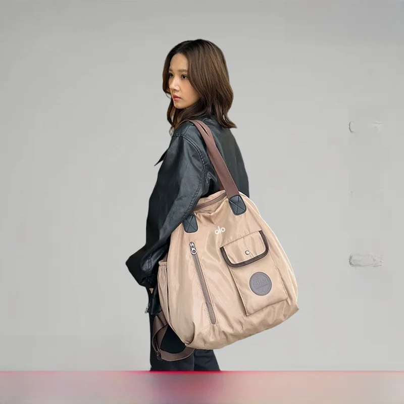 dolob-large-capacity-ladies-travel-backpack-maternity-bag-lightweight-short-trip-bag-soft-handle-zipper-closure-commuter-bag