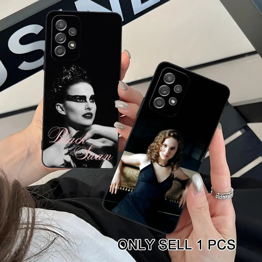 Чехол для телефона Natalie Portman Samsung Galaxy A57 56 55 54 53 52 51 37 36 35 34 33 32 31 5G мягкий противоударный чехол из ТПУ