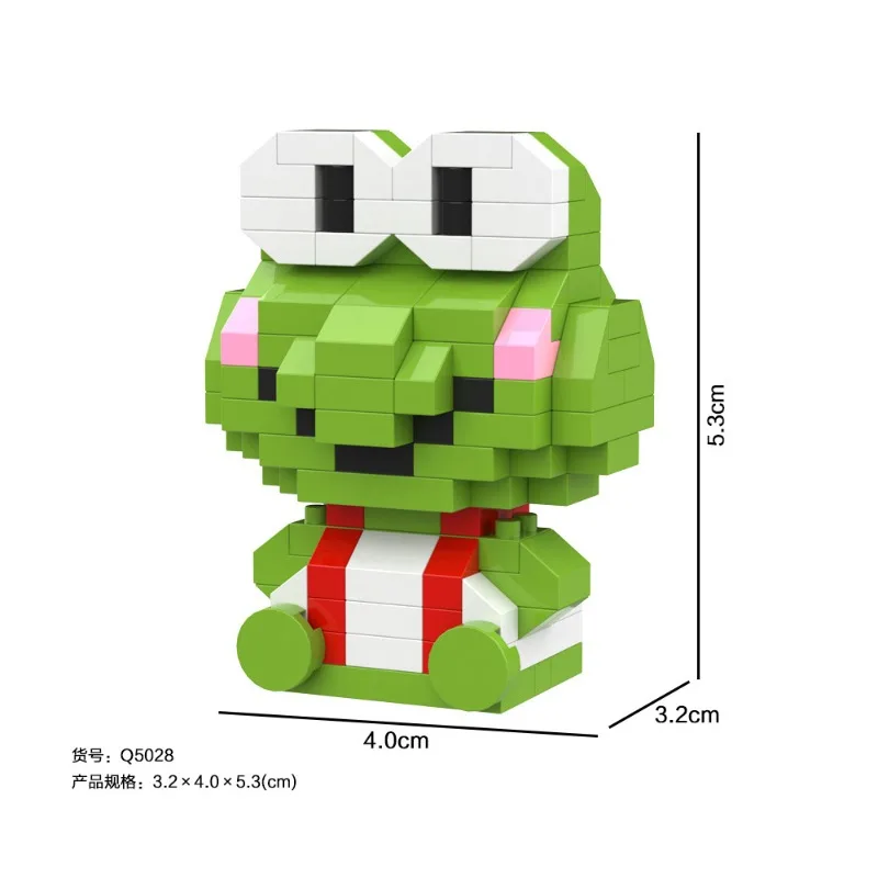 Youpin Sanrio Brinquedo De Bloco De Construção, Personagem De Anime De Desenhos Animados, Brinquedo De Modelo De Construção De Partículas Pequenas, Mingchuang Anime Gato, Atacado