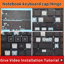 Replacement Keycap Key cap Hinge for HP OMEN 15-DH 15-DC TPN-Q211 C143 15-DC0024 15 DC1058WM DC1018ca DC1008ca Keyboard