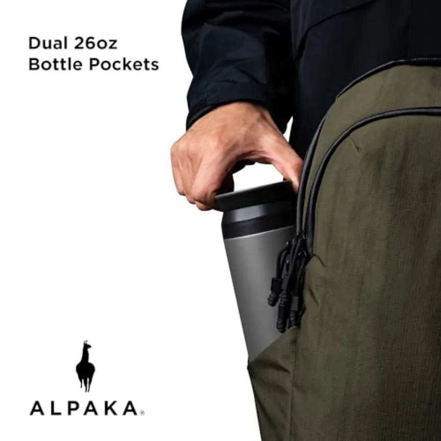 ALPAKA Bravo Rucksack 23L und Zip Pouch Pro – Laptop-Rucksack, passend für 16-Zoll-Computer – Minimalismus-Reißverschluss-Geldbörse – RFID-Blockierung
