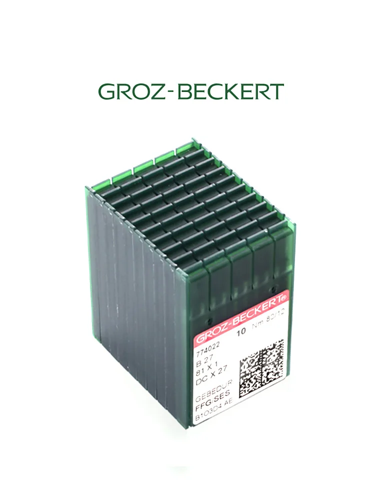 100 PCS Overlock Sewing Machine Needles GROZ-BECKERT DCX27 (B27)  81X1  DCX1 GEBEDUR Heat Proof Titanium Needle  55   60   65