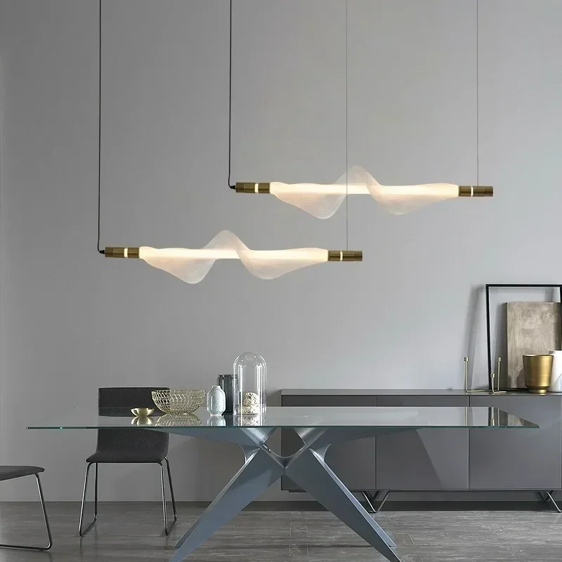 

Nordic Creative Pendant Light Living Room Indoor Hanging Lamps Ceiling Suspension Acrylic Lamparas De Techo Home Decor