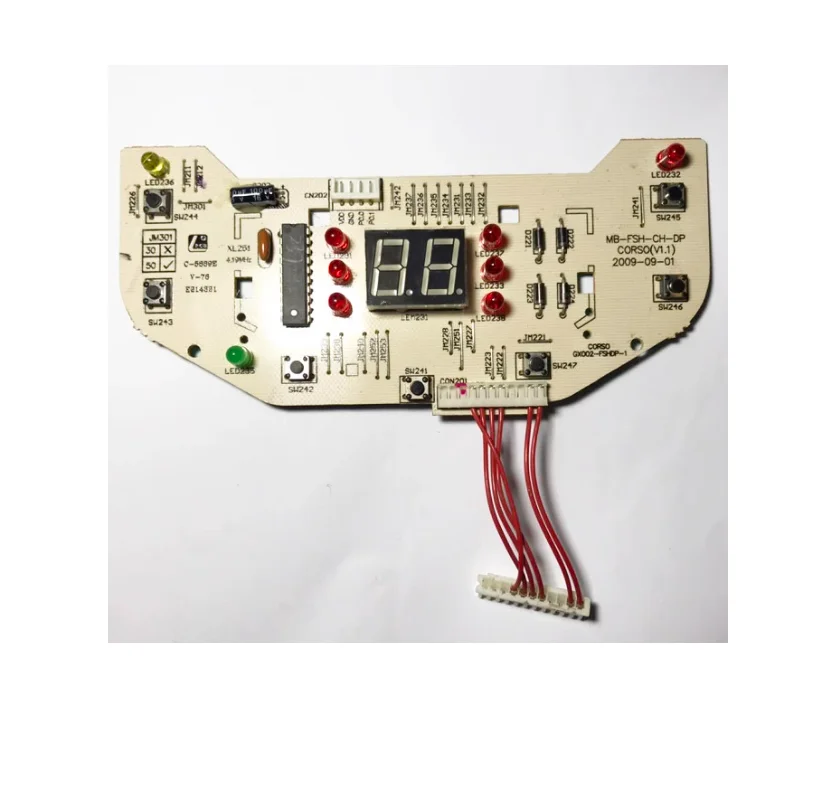 Electric rice cooker accessories MB-FS50H display button board MB-FSH light board 11 pin 6-wire FS40H computer board