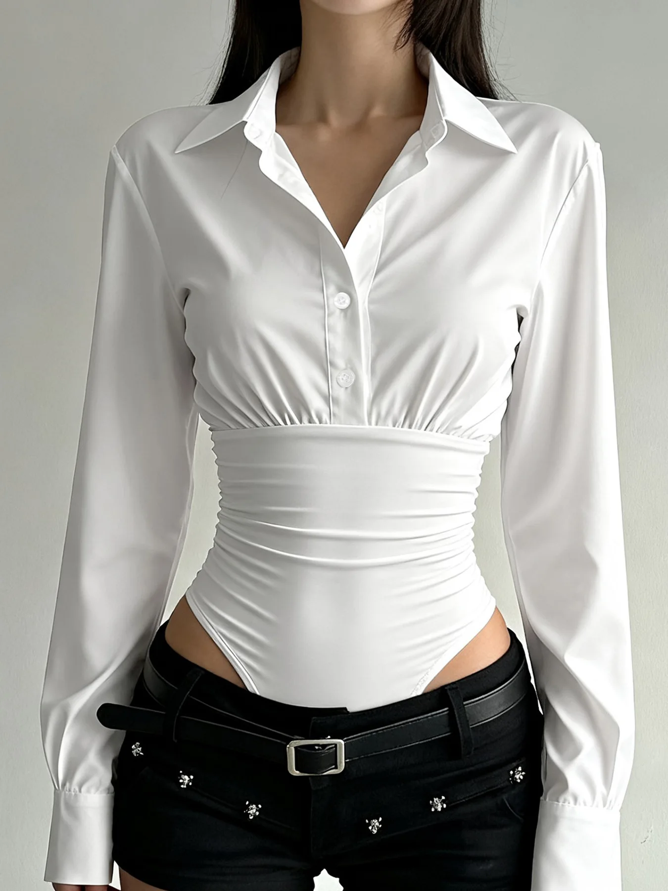 Body corsé para mujer Vintage Retro Y2K 90S 2000S moda detalle urbano soporte comodidad transpirable suave ajustado ajustado caliente