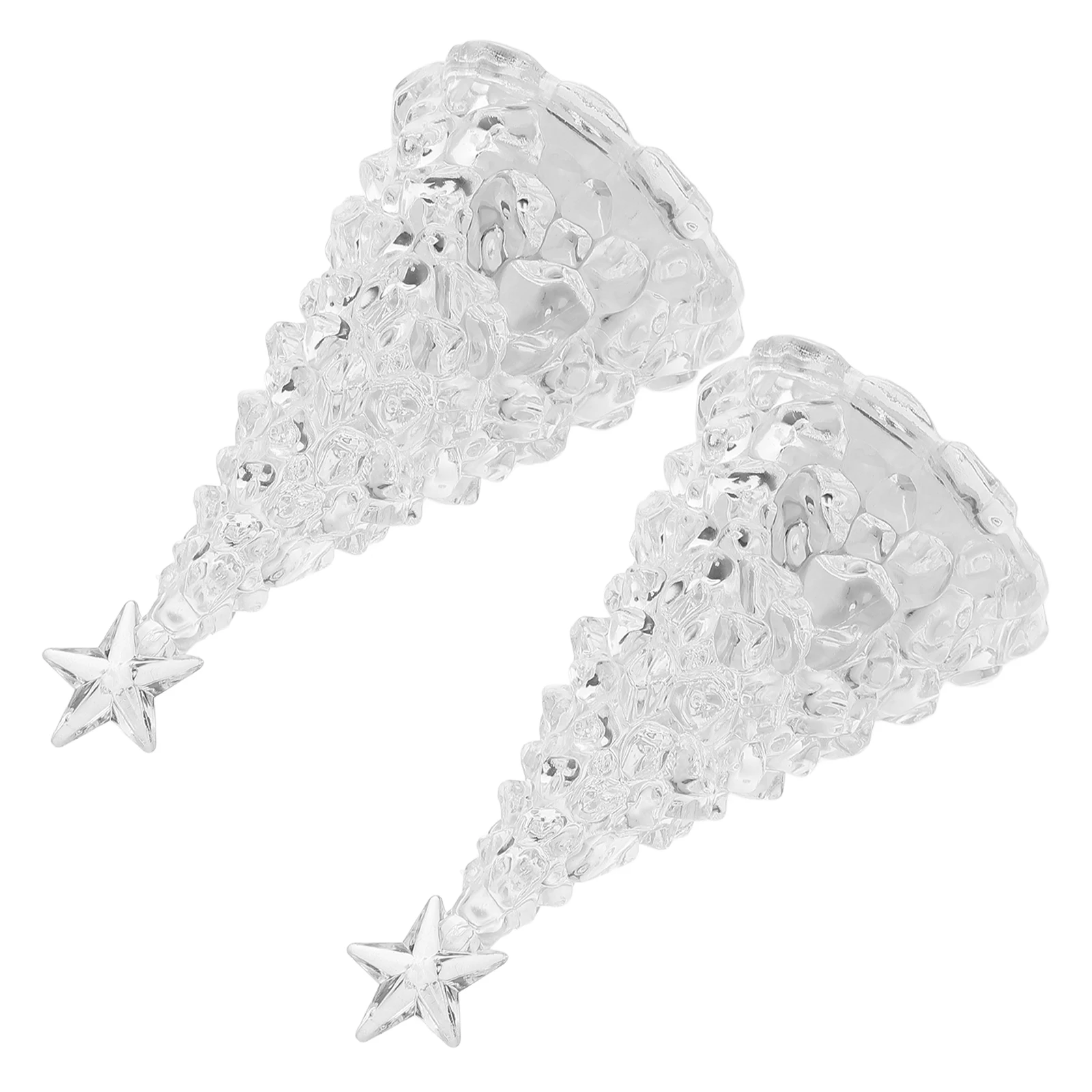 2 قطعة LED ضوء الليل شجرة عيد الميلاد الاكريليك توهج مصباح لغرفة النوم مكتب عطلة ديكور حفلات غرفة الحمام المحيطة