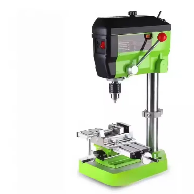 TEBAK 580W/1050W Adjustable Speed Woodworking Bench Drill Press Bench Drill Stand Table Router 220V Digital Display Bench Drill