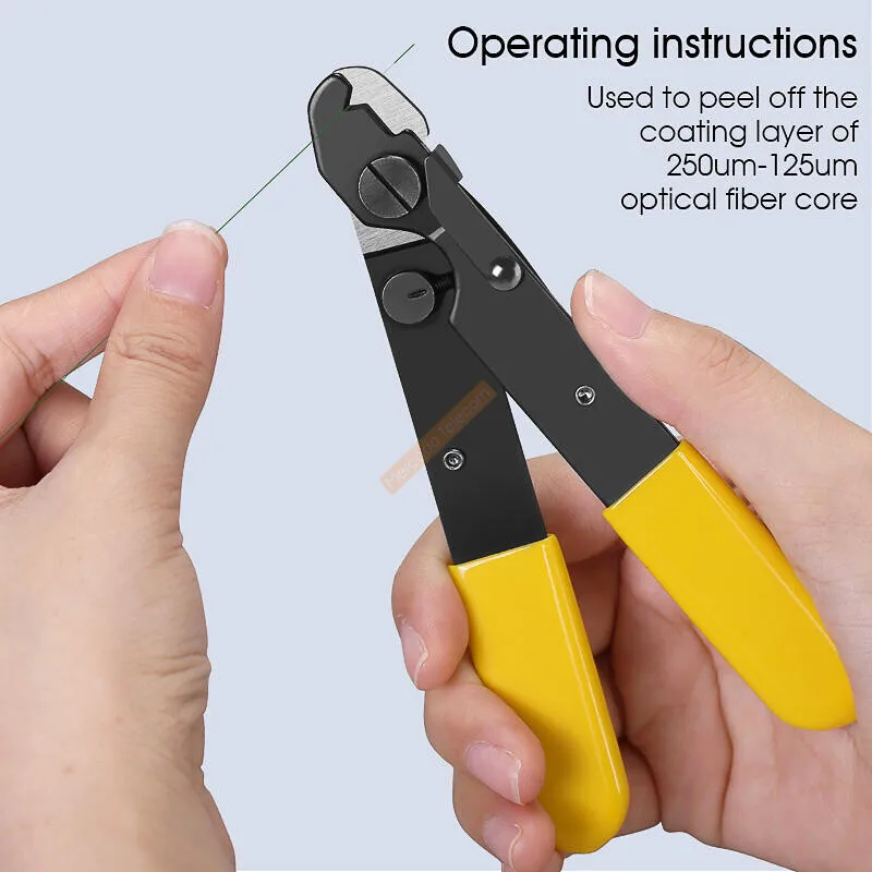 FO103-S single hole fiber optic cable stripper Miller clamp Fiber stripping pliers FO103-S Miller Wire stripper