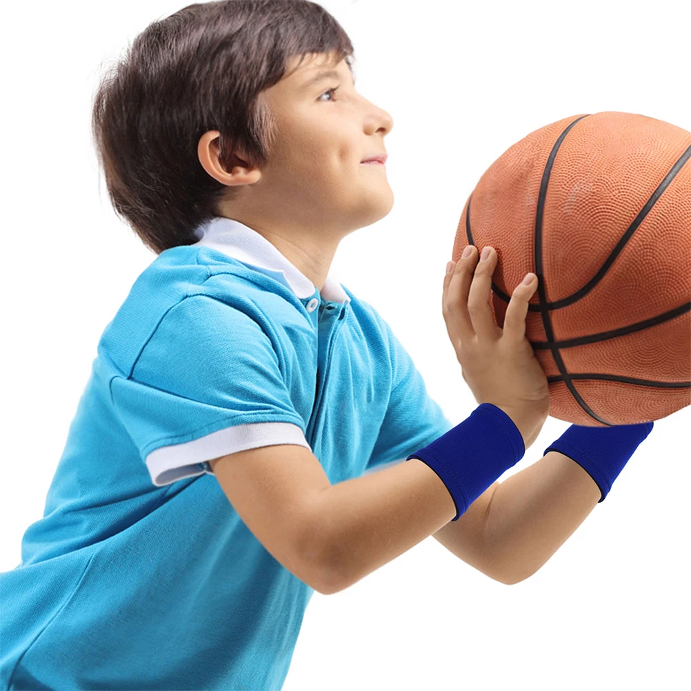 

Wrist Sweatbands For Basketball Sports Gear Elastic Wrist Support Breathable Wristbands Exercise Protector