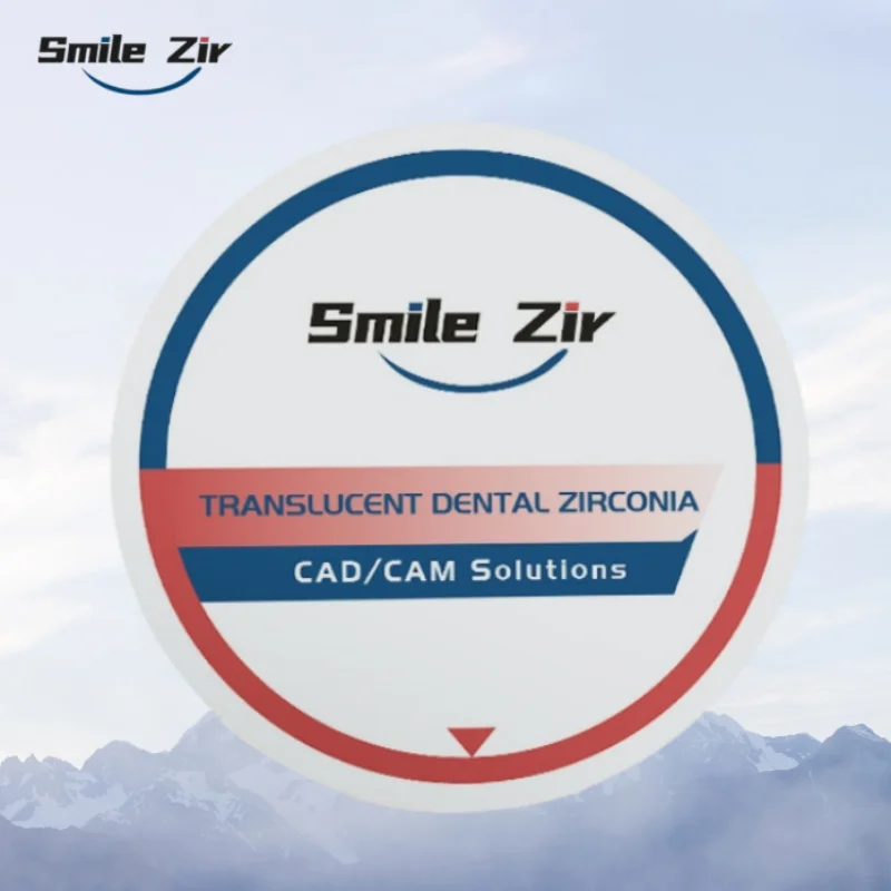 

Smilezir LT белый циркониевый диск с камерой Cad для работы в стоматологии открытая фрезерная система