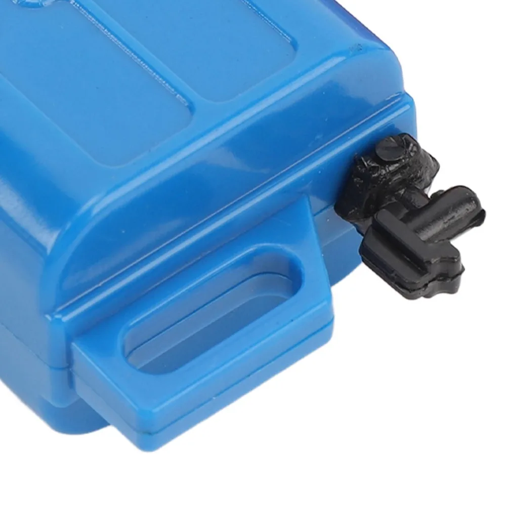 2 Pcs/Set Plastic Simulation Gas Fuel Tank Mini Portable Fuel Tank for SCX10/TRX4 RC Crawler Truck