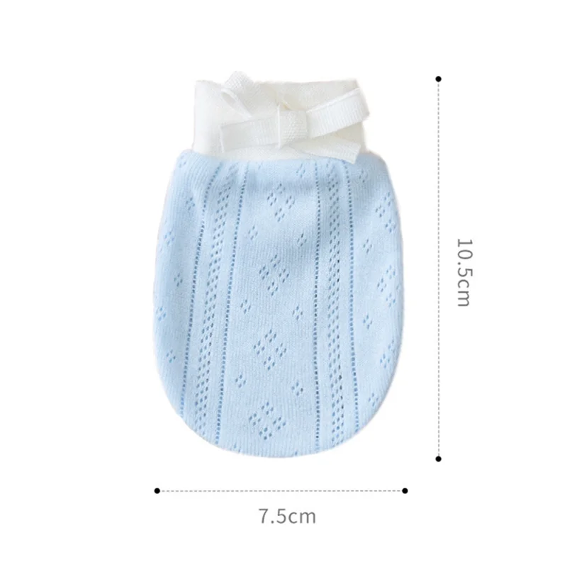 Baby Cotton Gloves Lovely Solid Soft Anti Scratching Gloves Newborn Infant Protection Face Anti-Grab Mittens Handguard Supplies