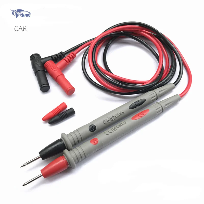 

1 Pair Universal Probe Test Leads Pin for Digital Multimeter Needle Tip Meter Multi Meter Tester Lead Probe Wire Pen Cable 20A