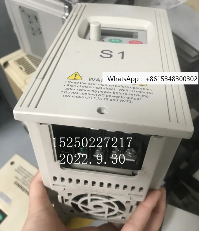 

S1 series inverter VFD015S43D 1.5KW 380V original disassembly quality assurance stock