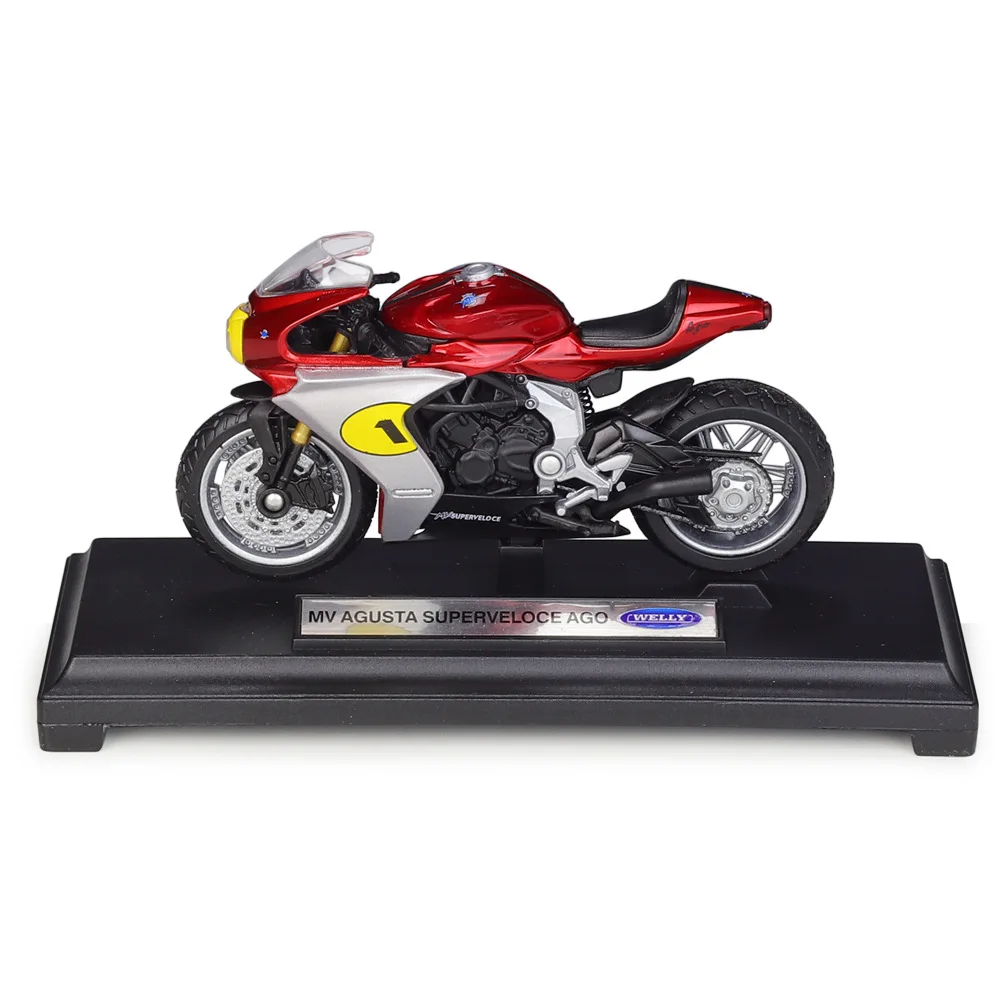 Welly 1:18 mv agusta f3 f4 super veloce vor legierung modell motorrad modell motorrad miniatur rennspiel zeug für geschenks ammlung