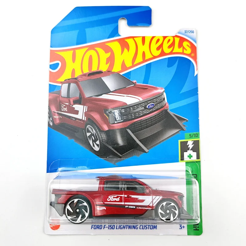 2024-37 Hot Wheels Cars Ford F-150 Lightning Custom 1/64 Metal Die-cast Model Toy Vehicles