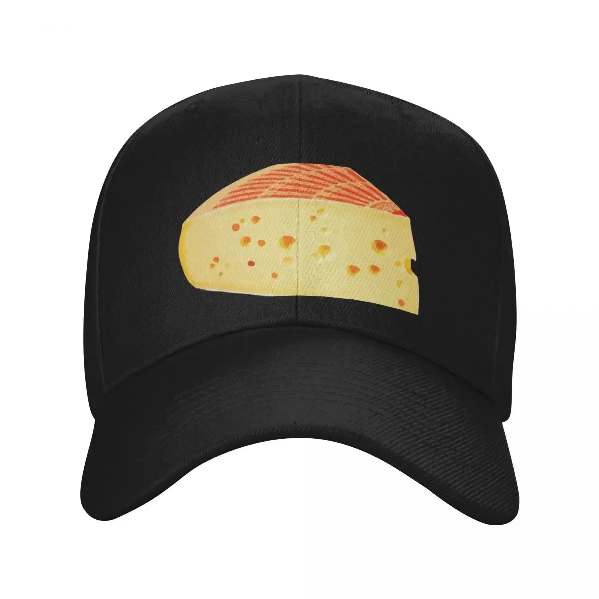 

Gruyere cheese Baseball Cap Visor Sunhat Trucker Cap black Women Caps Men's