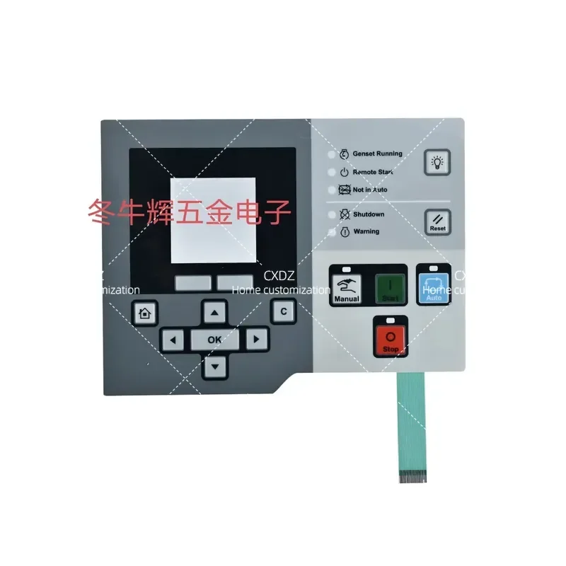 Generator Control Panel 0300-6315-02 Button Membrane Switch 0300-6314-01