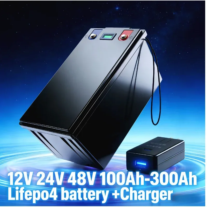 48V/24V/12V LiFePO4 Battery (100Ah-400Ah) – The All-in-One Power Solution for Solar, Boats, Inverters & Golf Carts