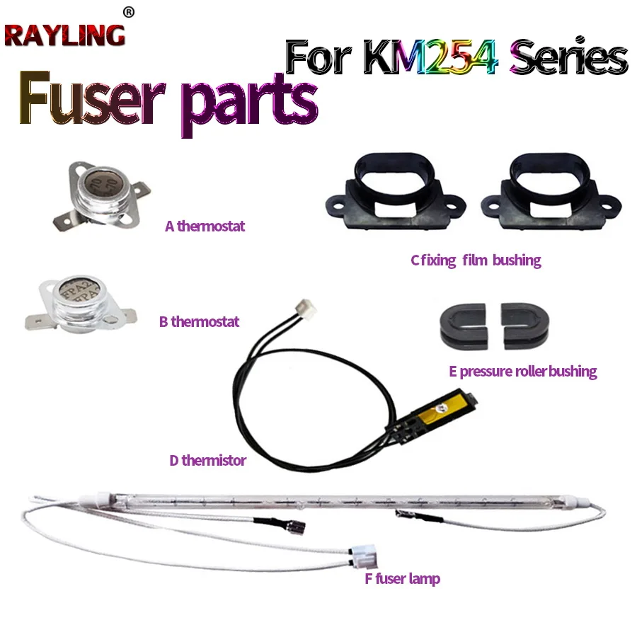 Imagem -04 - Conjunto de Fixação da Unidade do Fusor Uso em Kyocera km 2540 2560 3040 3060 Taskalfa 400i 300i Fk671 302h093040 302k593070 220v