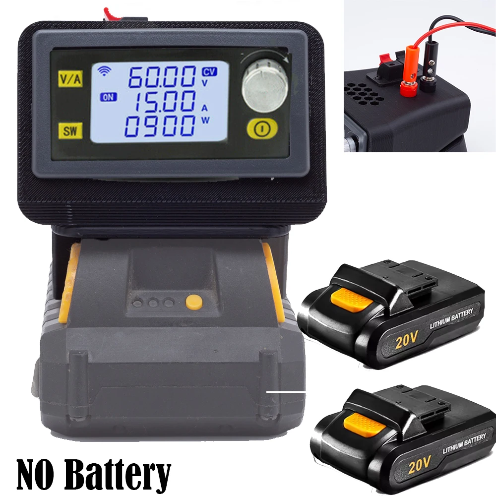 

CNC Adjustable Power Supply Voltage Stable DC Regulated Switching Portable For DEKO 20V Lithium Battery(NO Battery)