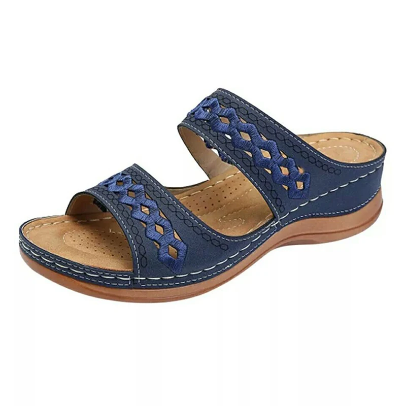 sandals women 2021 Summer Women Shoes Wedges Sandals Platform Casual  Roman Women\'s Sandals Beach Shoes Soft Female Shoes Woman