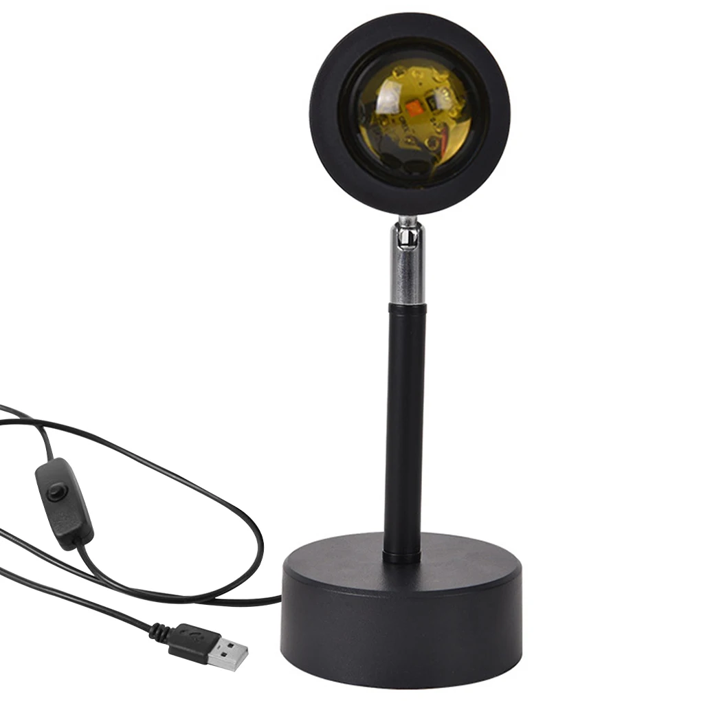 

Проекционный светильник LED 5W с USB, регулируемый, для фотосъемки, атмосферная лампа, радужный