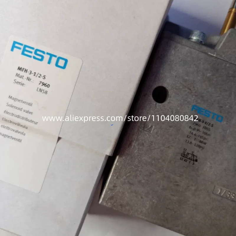 

Новый оригинальный клапан Festo 7958-MFH-3-1/8-S 7959-MFH-3-1/4-S 7960-MFH-3-1/2-S