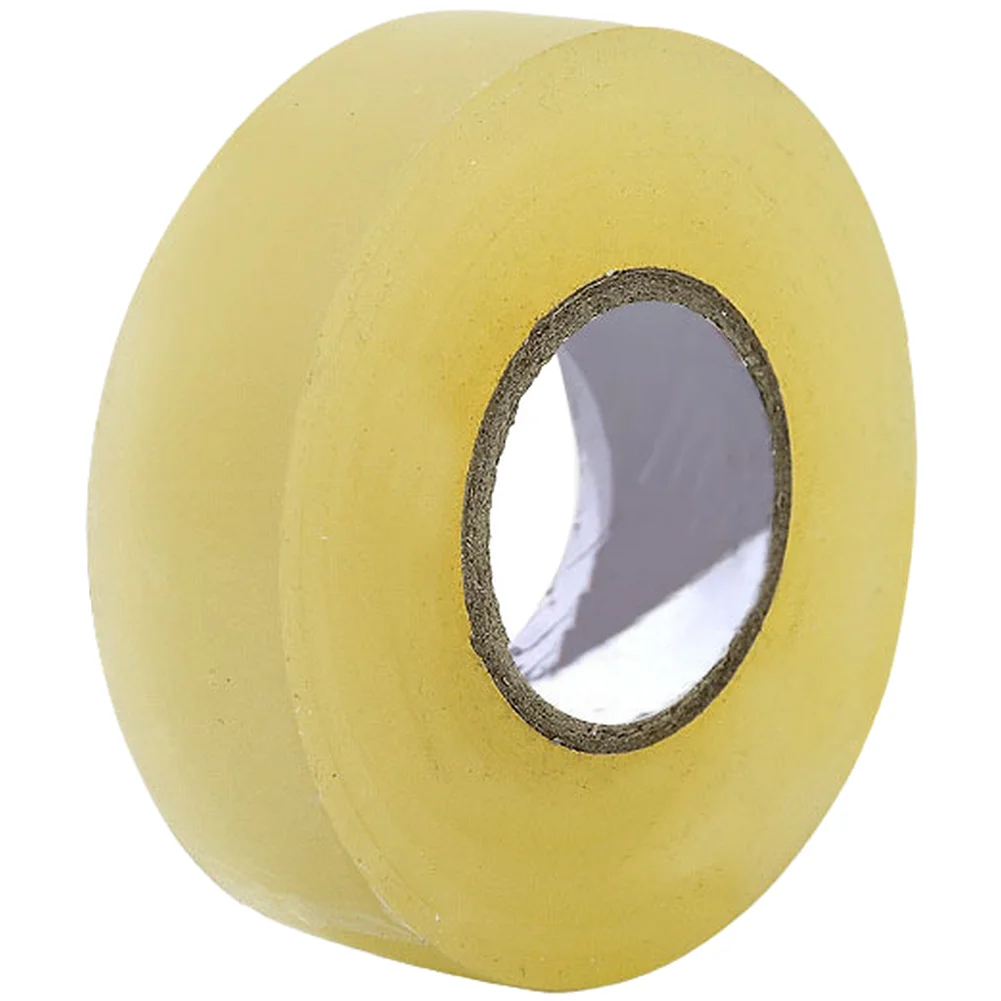 Waterproof PVC Hockey Tape Stretchable Strong Adhesion for Socks Shin Guards 2.5 cm x 20 cm 2.5 cm x 25 cm Yellow