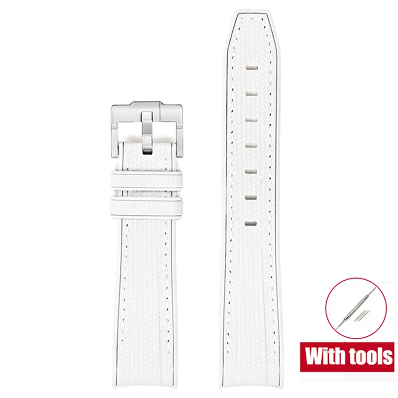 Gummi-Armband für Swatch X Omega Joint MoonSwatch, wasserdichtes Sport-Uhrenarmband, 20 mm, gebogenes Silikon-Endband für Männer und Frauen
