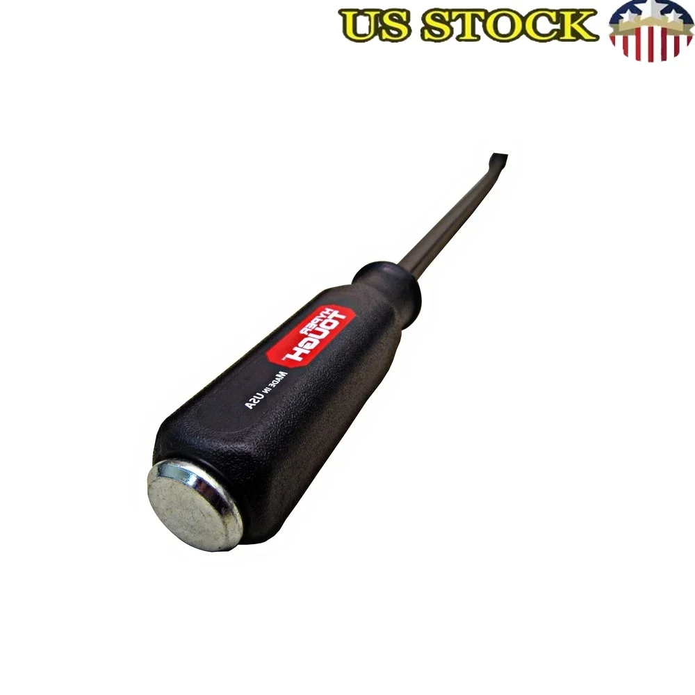 

17 Inch Steel Pry Bar Tool with Metal Striking Cap High Carbon Steel Durable Wrecking Bar Ergonomic Handle Rust Resistant Heavy