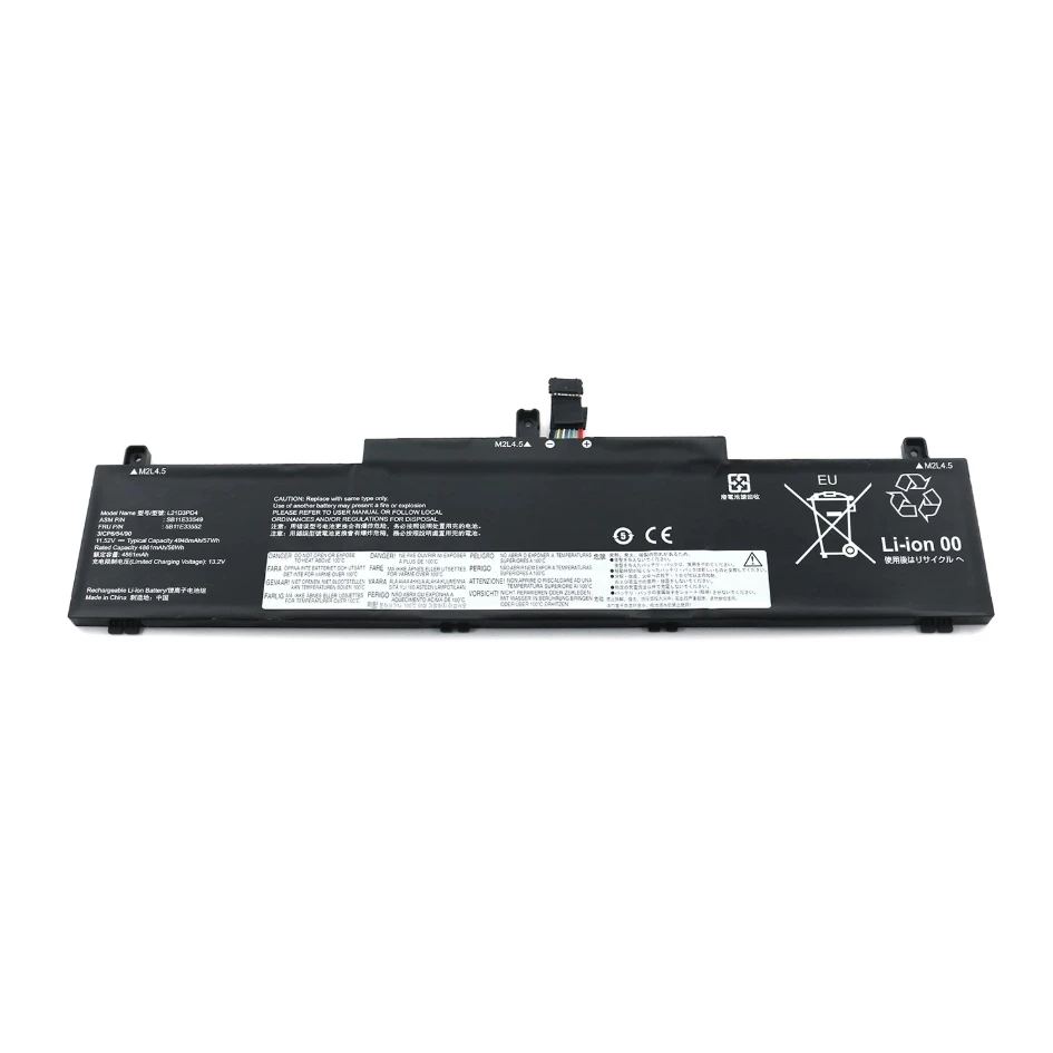 

Laptop Battery L21D3PD4 L21M3PD4 L21C3PD4 L21L3PD4 For ThinkPad T14p Gen1 T14 Gen 2 Series Notebook 11.52V/4948mAh/57wh