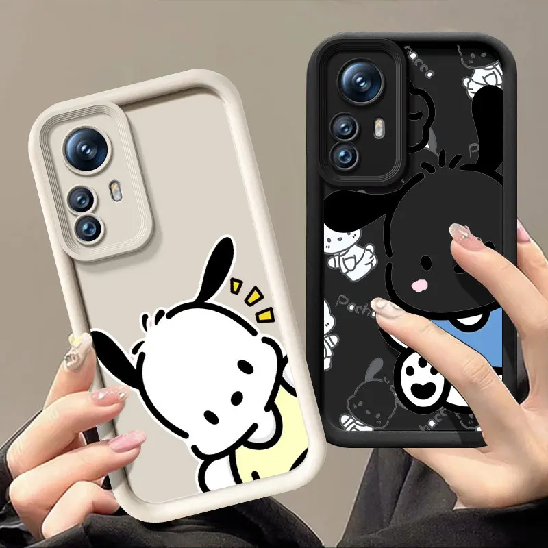 Pochacco سانريو قضية الهاتف ل Xiaomi 11 12 13 لايت 12T 13T 14T برو Redmi A1 A2 زائد A3 9A 9C 9T 10C 12C 13C 5G 14C