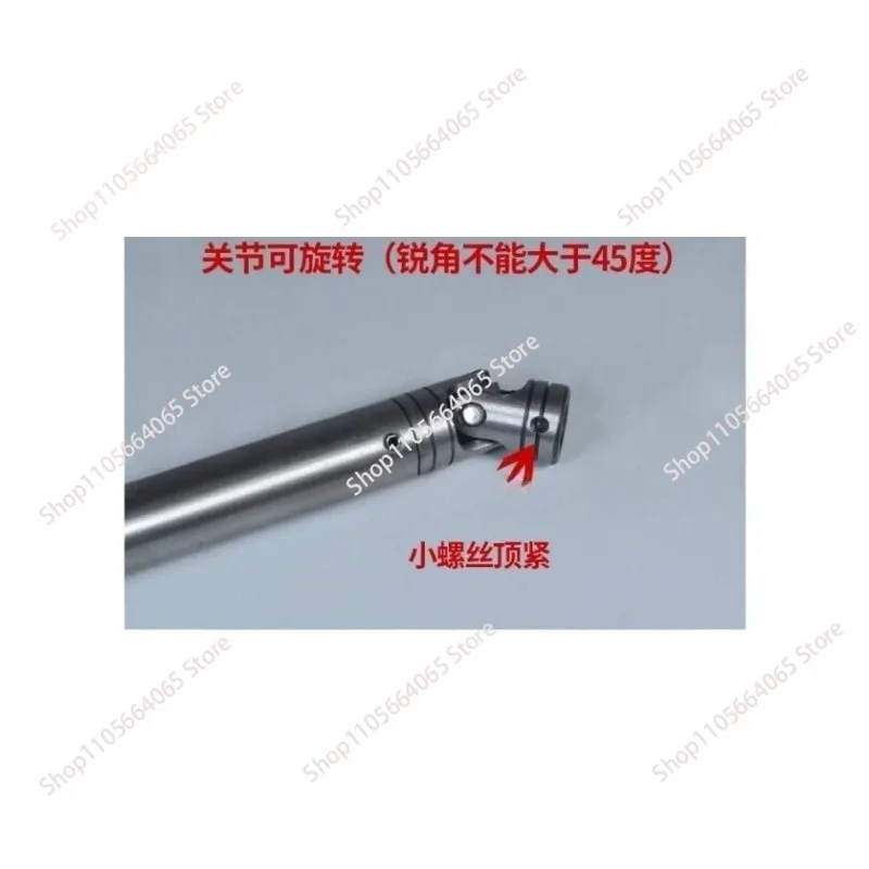 Suitable for drilling universal joint connecting rod, aluminum alloy door and window drilling connecting rod, telescopic