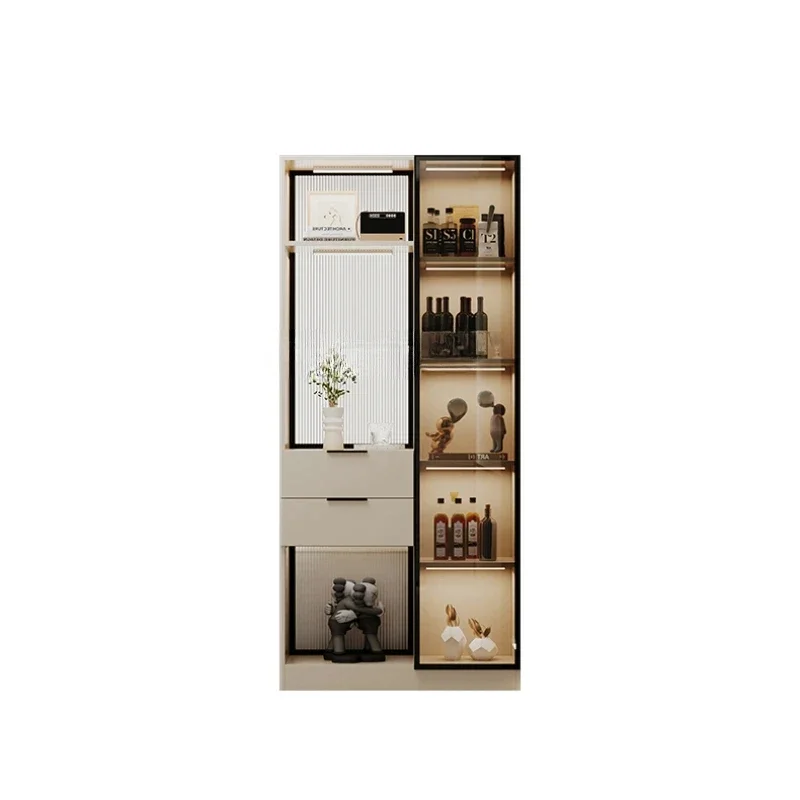 

Living Room Double-Sided Subareas Screens Entrance Cabinet Modern Minimalist Curio Cabinet Light Luxury Porch Cabinet Front Door