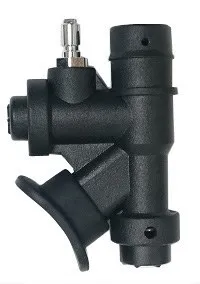 Scuba diving BCD Inflator Valve BCD 45 Degree Oral Power Inflator Buoyancy Compensator Device