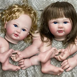 28Inch Romee Reborn Doll Kits Big Baby Painted/Unpainted Soft Vinyl Kits Newborn Baby Doll Kit Part Bebe Reborn Kits Sin Pintar