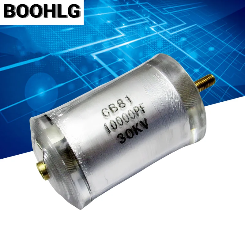 1 قطعة 10000PF 30KV 10nF CB81 البوليسترين الجهد العالي مكثف الجهد تضاعف نبض 30KV 103